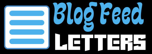 Blog Feed Letters